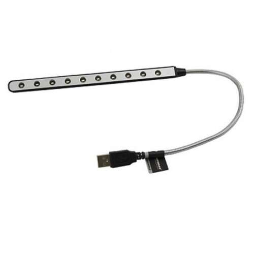 Esperanza Sirius USB LED lamp for laptop, silver