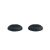 Black textured joystick thumb grips for gaming controllers