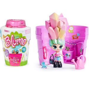 Blume dolls virágszál hercegnő - virágcserépből kinövő varázslatos meglepetés baba kislányoknak (BBJ)