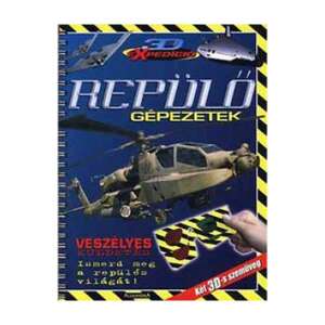 Repülő gépezetek - 3D expedíció könyv + 2 db 3D szemüveg 73177996 