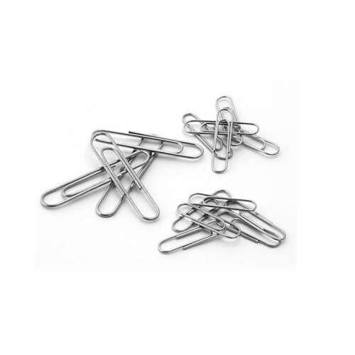 Gemkapocs, 50 mm, VICTORIA, nikkelbevonattal ellátott fém, 100 db/csomag