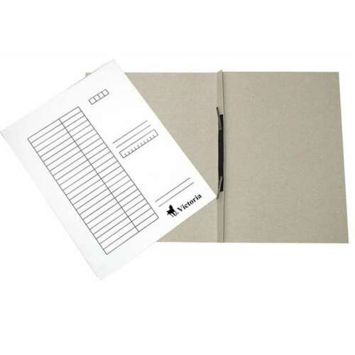 VICTORIA Gyorsfűző - A4 - Fehér Karton Mappa