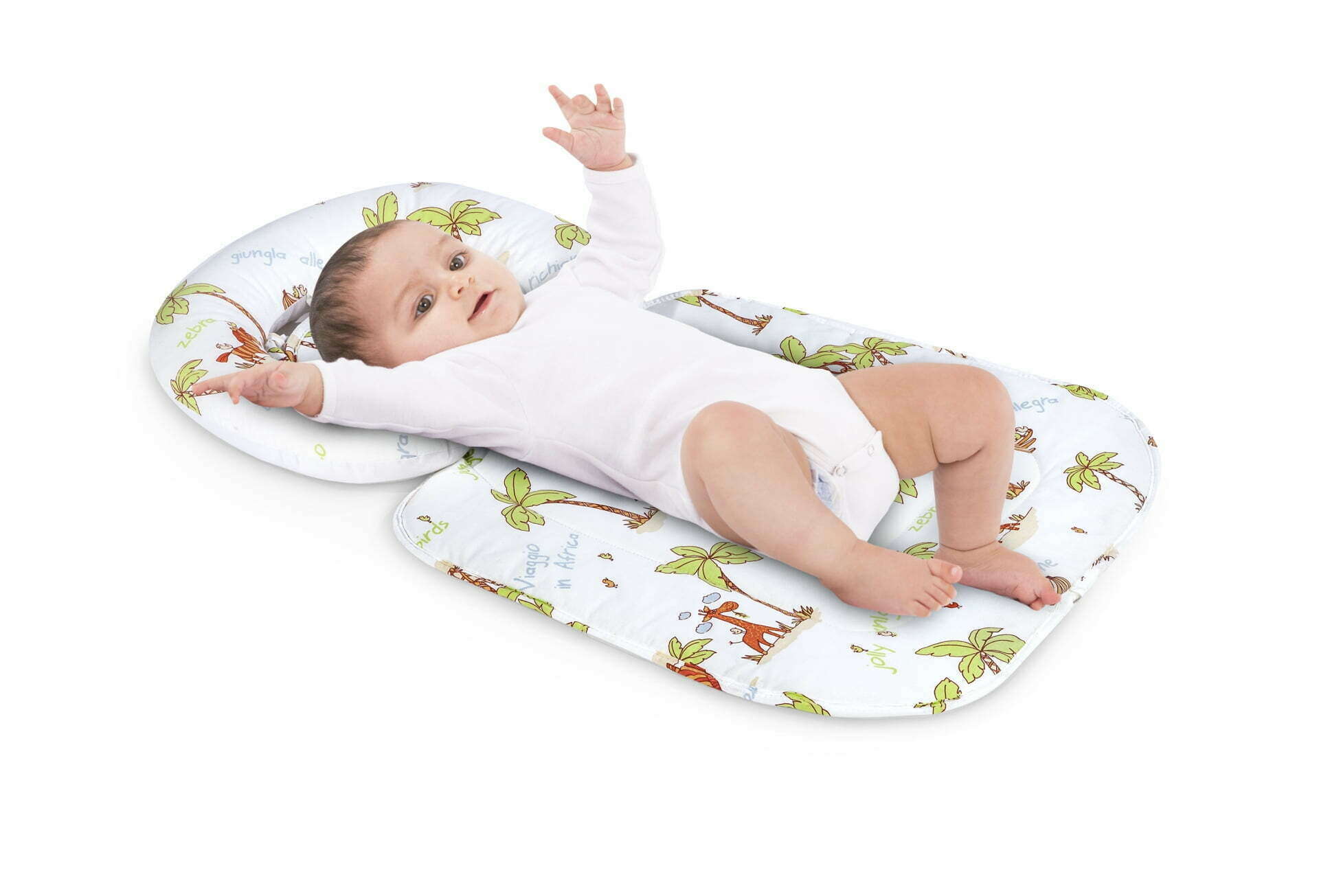 Waterproof Baby Blanket with Removable Headrest, Jungle Models