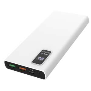 Platinet Polymer PD 3.0 QC 10000mAh Power Bank, Alb - Baterii externe
