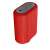 Canyon BSP-4 Bluetooth speaker, red, side view, showing charging port and buttons