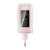 Acefast A45 65W GaN3 wall charger with 2 USB-C and 1 USB-A ports, pink, inside view