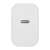 Akyga AK-CH-18 USB-C PD 20W Wall Charger, White, Close-up of USB-C port