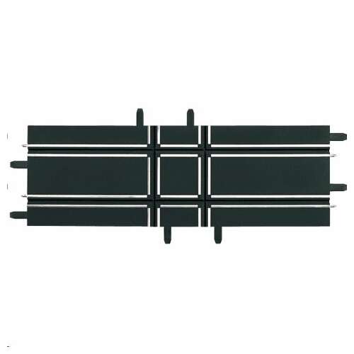 Carrera Go! pálya kereszteződés, fekete műanyag pályaelem Carrera Go! autóverseny szettekhez