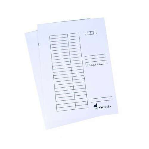 VICTORIA Pólyás Dosszié - Karton - A4 - Fehér
