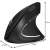 Șoarece vertical ergonomic fără fir, negru, 6 butoane, dimensiuni