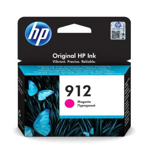 HP 912 Magenta tintapatron, Eredeti HP tintapatron, HP 3YL78AE tintapatron - Irodaszer és írószer