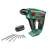 Bosch Uneo Maxx cordless hammer drill, 18V, green, with chuck and drill bits