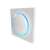 Fibaro Walli Smart Lichtschalter, Seitenansicht mit blauem LED-Ring
