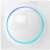 Nahaufnahme des Fibaro Walli Smart Lichtschalters mit blauem LED-Ring