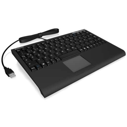 KeySonic ACK-540 U+ USB Billentyűzet DE Touchpaddal - Fekete 73185399