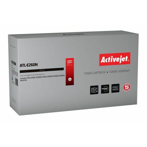 ActiveJet ATL-E260N Fekete Lézertoner 165185826 - Activejet