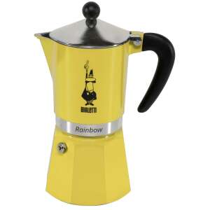 Gelber Bialetti Rainbow 6-Tassen Espressokocher - Bialetti