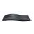 Logitech K860 Wireless Ergonomic Keyboard - English (US) - angled view with USB receiver