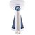 Blaupunkt VSI601 garment steamer Handheld garment steamer 0.26 L Blue,White 1600 W 107135296