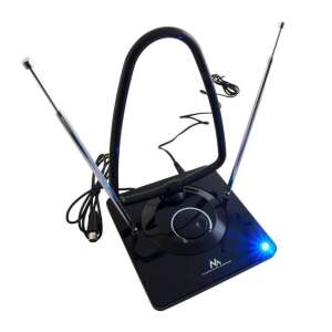 Vnútorná anténa Maclean MCTV-963, čierna, predný pohľad - Maclean