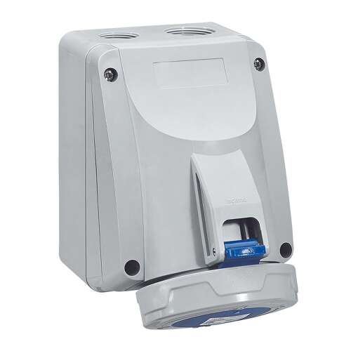 Legrand 555354 P17 Tempra Pro felületi aljzat, IP67 védelemmel, állítható szögben