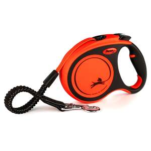 Flexi Xtreme L/5m automatická vodítko pre psa, oranžová - Chov zvierat