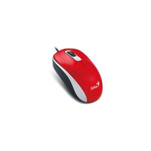 Genius DX-110 USB wired optical mouse, red and black - Mouse