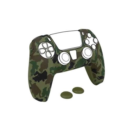 Nacon PS5GLOVE PlayStation Dualsense controller camo silicone skin with thumb grips