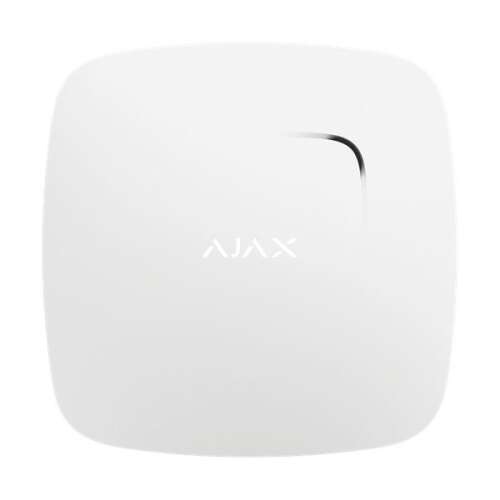 Ajax FireProtect Plus WH detector de fum alb, căldură și CO fără fir, fără fir, de culoare albă