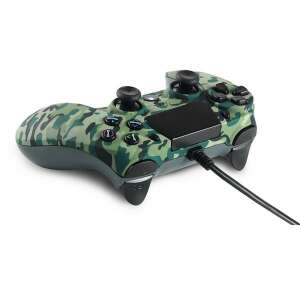 Spartan Gear Hoplite Wired Controller Green Camo - angled view - Controller