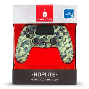 Spartan Gear - Hoplite Wired Controller Green Camo (PS4) 73260966 Controlere