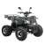 Hecht 56155ARMY camo electric quad bike, angled view