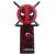 Deadpool charging station for PS5 and Xbox controllers and phones, with LED light, front view