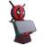 Deadpool charging station with phone holder and two USB ports, compatible with PS5 and XBOX Series X/S controllers and most mobile phones