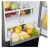 Close-up of Samsung Bespoke refrigerator interior with fruits and vegetables