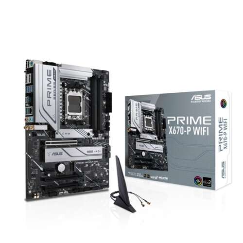 ASUS PRIME X670-P WIFI AMD X670 Mufă AM5 ATX