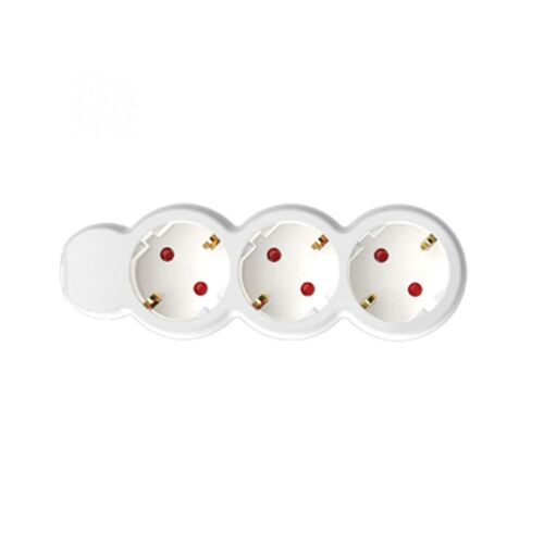 HOME NV 3-fach Steckdosenleiste mit 1,5m Kabel, weiß