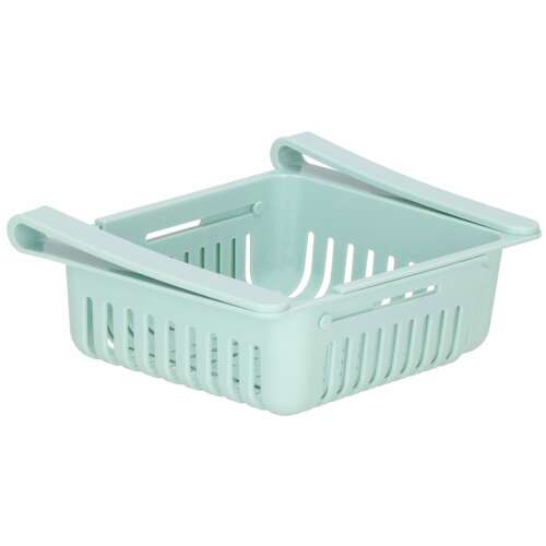 Springos mint green refrigerator organizer basket