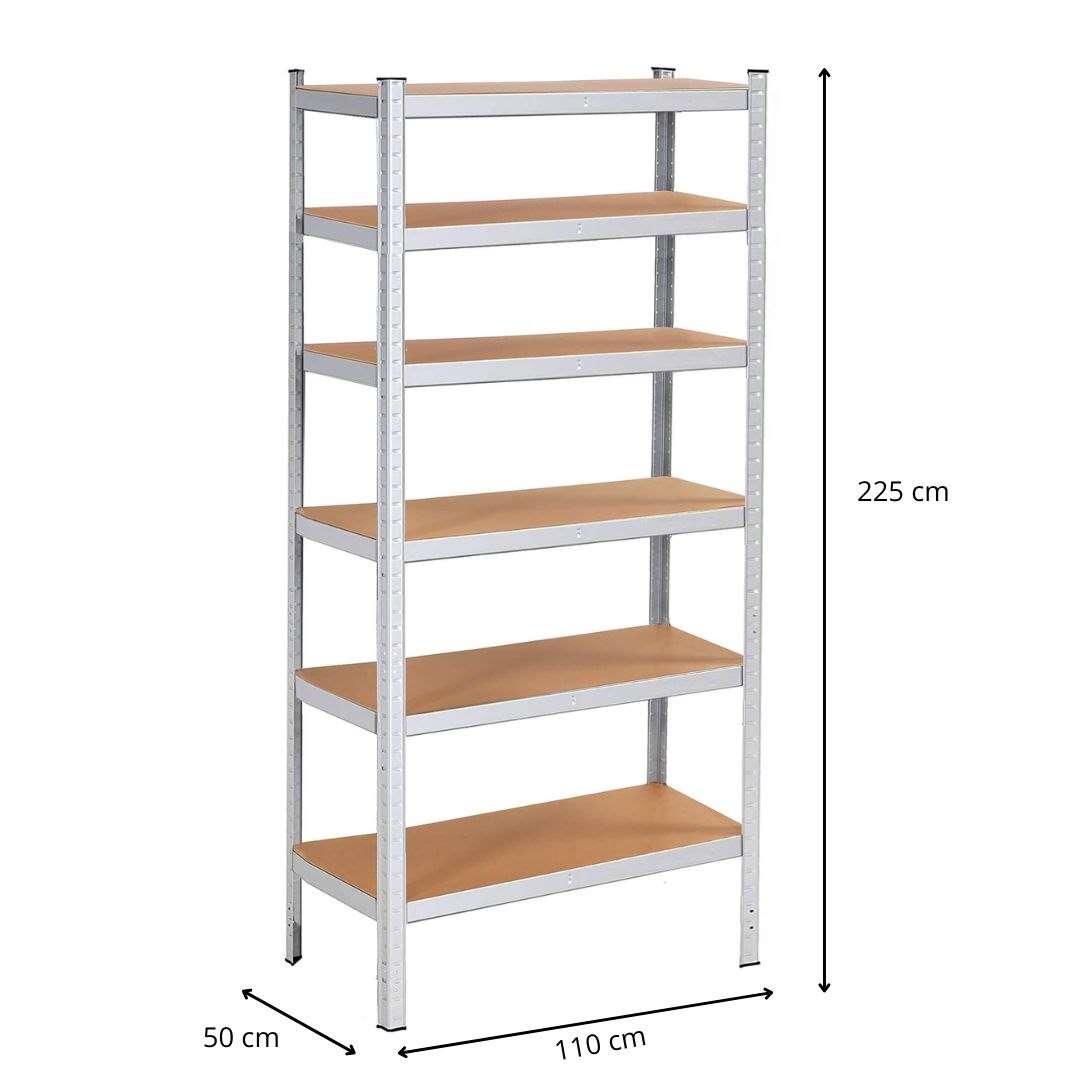 Springos rega³ 225 x 110 x 50 cm 6 polcok
