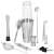 Springos 11-piece stainless steel cocktail shaker bar set