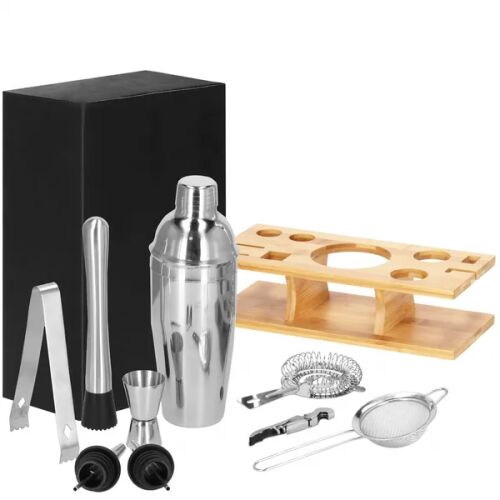 Ki0010 Shaker bar set 750 ml, 11 pieces.