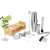 Ki0011 Getränkeshaker-Bar-Set 600/750 ml, 14 Teile. 73304504