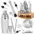 Set Cocktail Shaker Kit pre barmanov 750ml, KI12, bambusová podpera, 12 kusov 73304781