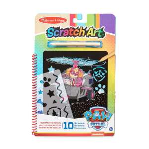 Melissa & Doug Scratch Art Paw Patrol Skye Kreatívna Kniha s 10 Scénami - Škrabacie obrazy