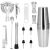 Springos 14 piece stainless steel bar mixer set 73305125