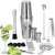 Springos 14 piece stainless steel bar mixer set 73305125