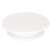 White plastic cake turntable, 23 cm diameter, for decorating and frosting cakes