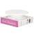 White plastic cake turntable, 23 cm diameter, for decorating and frosting cakes