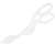 White cake decorating scissors