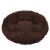 Springos brown plush dog bed XXS 40cm